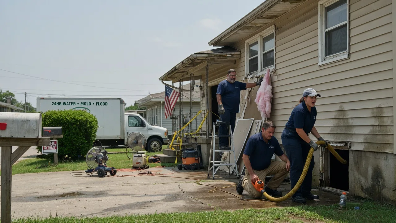 Water Damage Repair in Burnham, PA near me